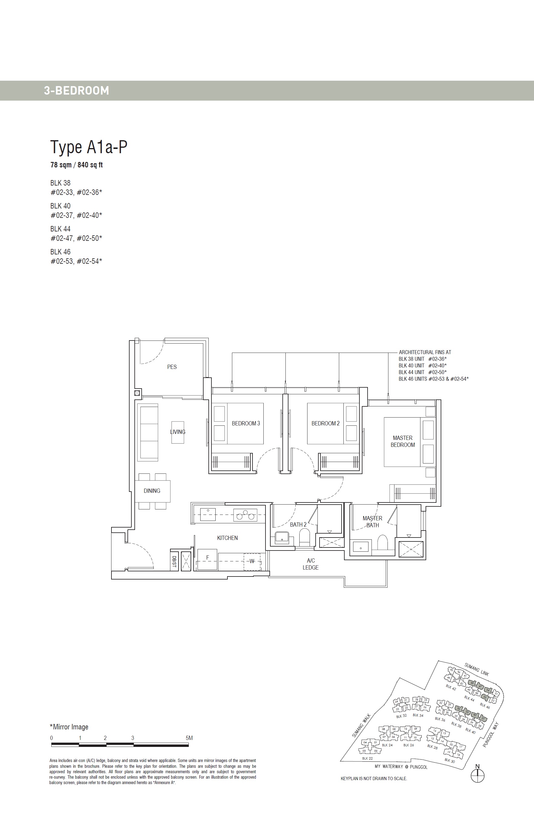 Piermont Grand 1 Bedroom Floor Plan 1