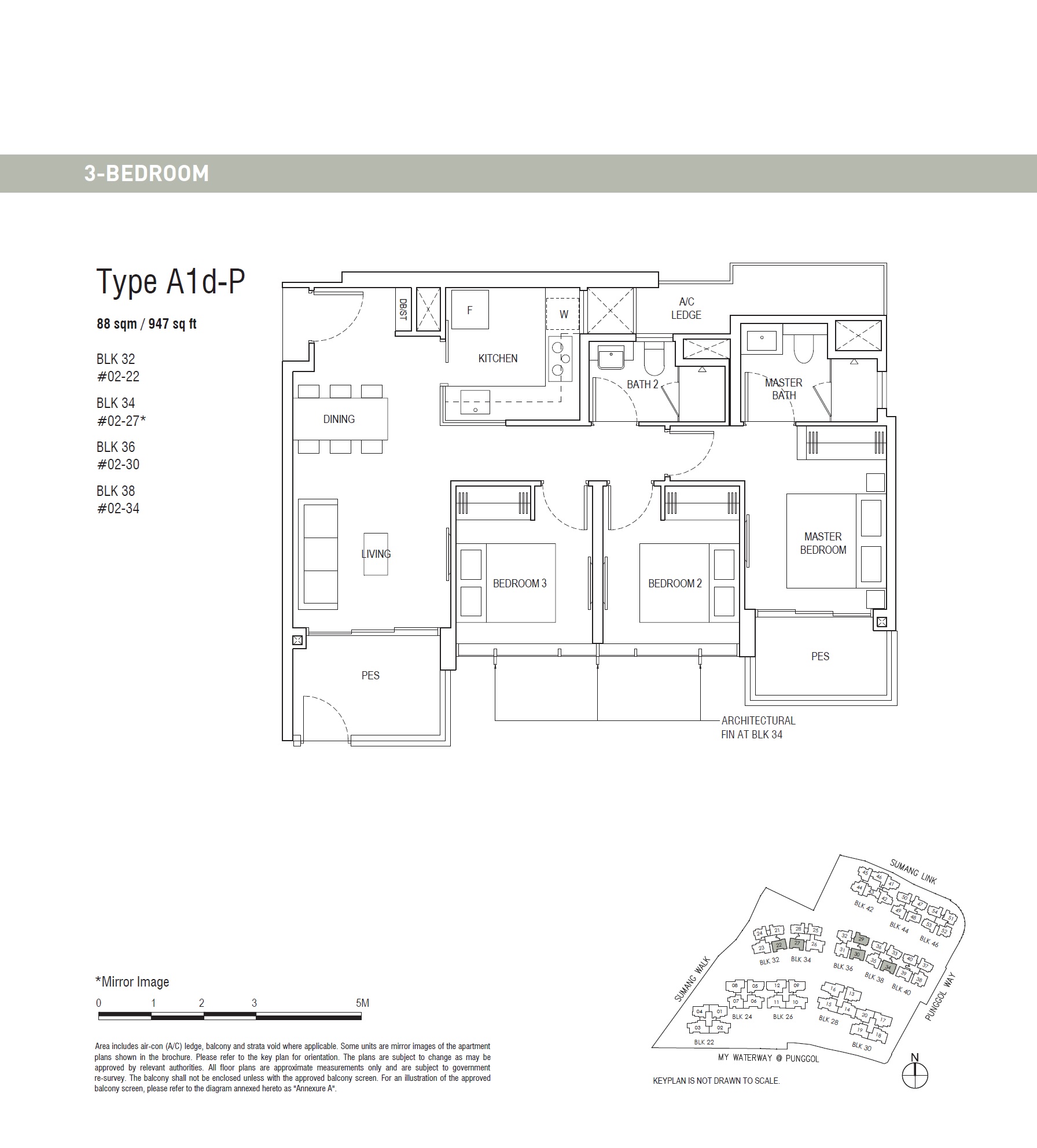 Piermont Grand 1 Bedroom Floor Plan 9