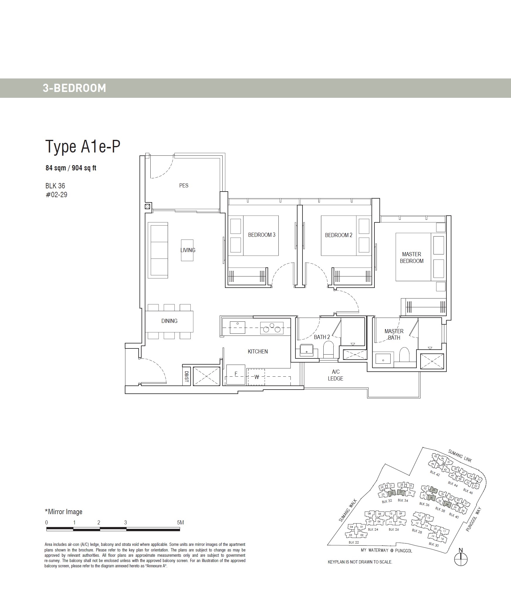 Piermont Grand 1 Bedroom Floor Plan 10