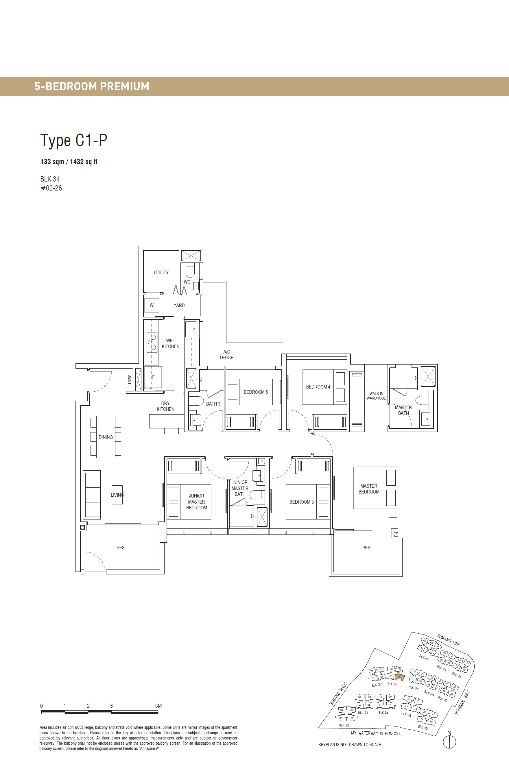 Piermont Grand 1 Bedroom Floor Plan 16