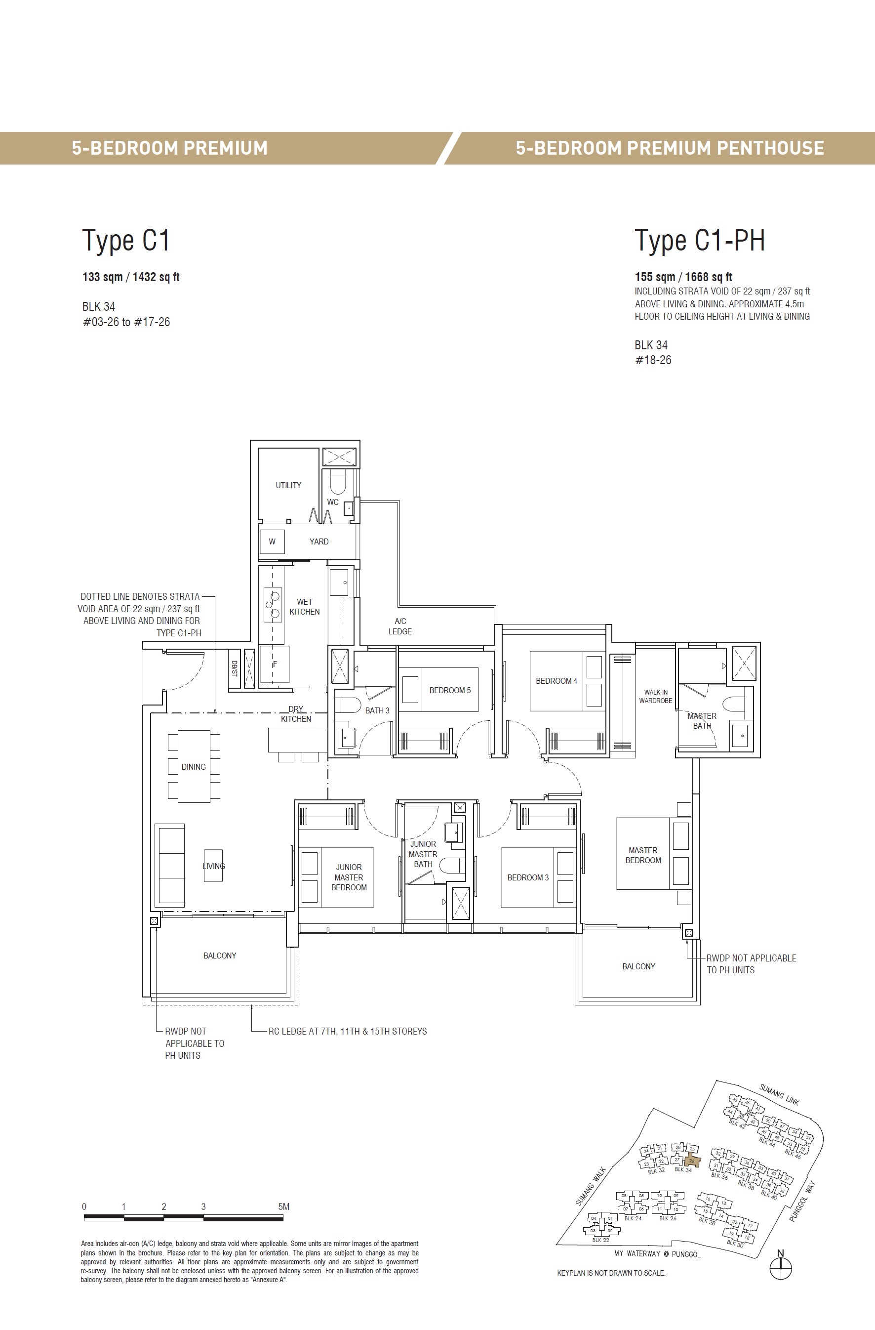 Piermont Grand 1 Bedroom Floor Plan 17